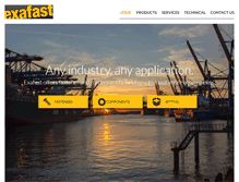 Tablet Screenshot of exafast.com.au